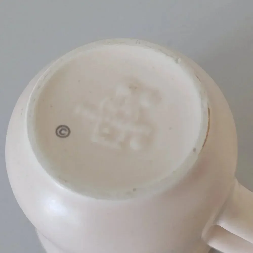 Pfaltzgraff Remembrance Vintage Floral Mug Set of 3 Beige Stoneware Discontinued